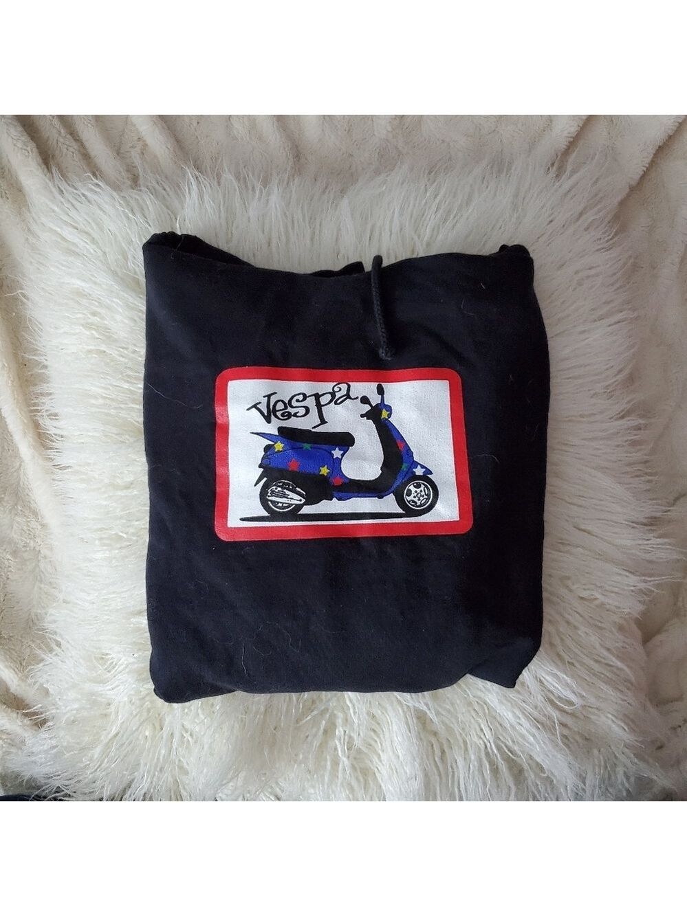 Vespa Sweatshirt Black